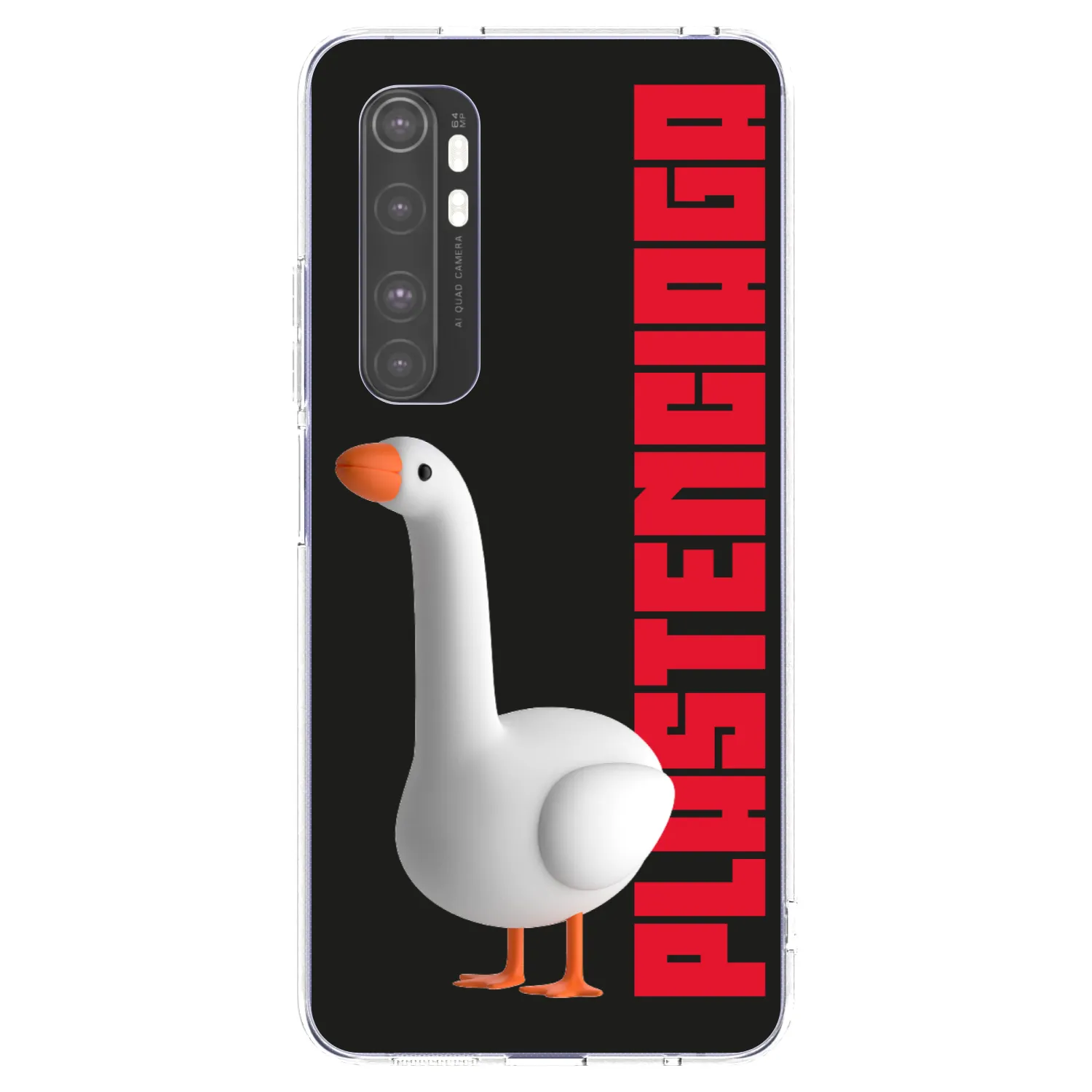 Picasee silikónový prehľadný obal pre Xiaomi Mi Note 10 Lite - Kiky Ricky