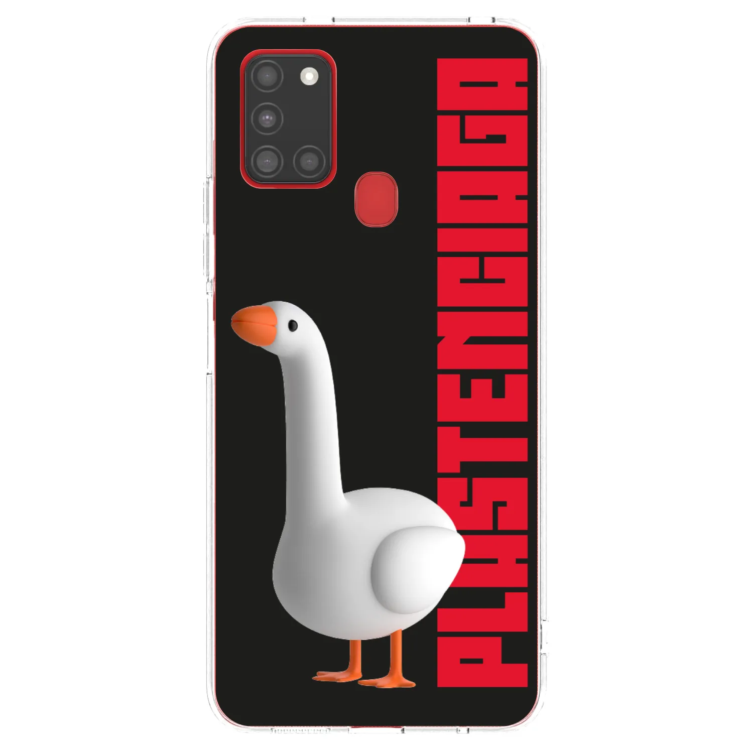 Picasee silikónový prehľadný obal pre Samsung Galaxy A21s - Kiky Ricky