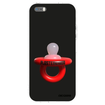 Picasee silikónový prehľadný obal pre Apple iPhone 5/5S/SE - Le Dudel