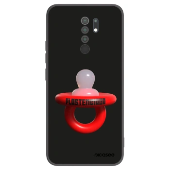 Picasee silikónový čierny obal pre Xiaomi Redmi 9 - Le Dudel