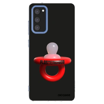 Picasee silikónový prehľadný obal pre Samsung Galaxy S20 FE - Le Dudel