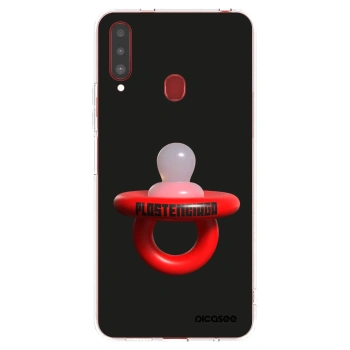 Picasee silikónový prehľadný obal pre Samsung Galaxy A20s - Le Dudel