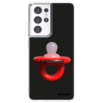 Picasee silikónový prehľadný obal pre Samsung Galaxy S21 Ultra 5G G998B - Le Dudel