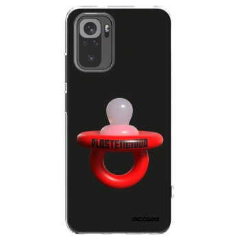 Picasee silikónový prehľadný obal pre Xiaomi Redmi Note 10 - Le Dudel