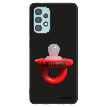 Picasee silikónový čierny obal pre Samsung Galaxy A72 A725F - Le Dudel
