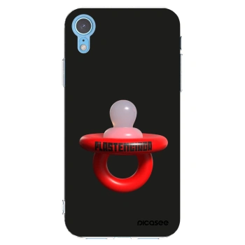 Picasee silikónový prehľadný obal pre Apple iPhone XR - Le Dudel
