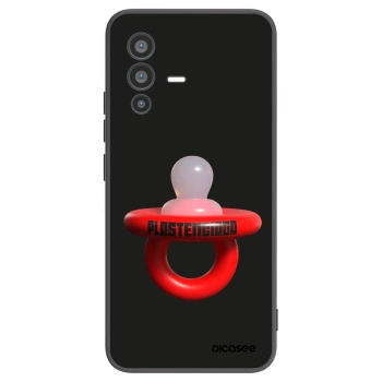 Picasee silikónový čierny obal pre Vivo V23 5G - Le Dudel