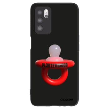 Picasee silikónový čierny obal pre OPPO A16 - Le Dudel