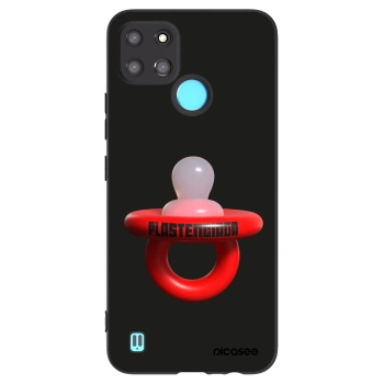 Picasee silikónový čierny obal pre Realme C21Y - Le Dudel