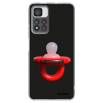Picasee silikónový prehľadný obal pre Xiaomi Redmi Note 11 Pro+ 5G - Le Dudel