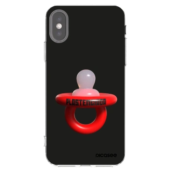 Picasee silikónový prehľadný obal pre Apple iPhone X/XS - Le Dudel