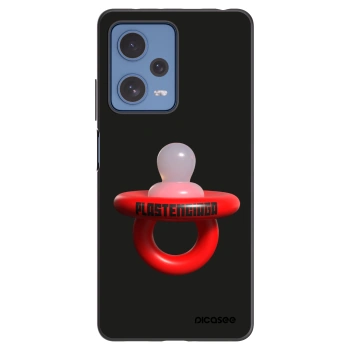 Picasee silikónový čierny obal pre Xiaomi Redmi Note 12 Pro 5G - Le Dudel