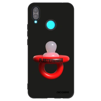 Picasee silikónový čierny obal pre Huawei Nova 3 - Le Dudel