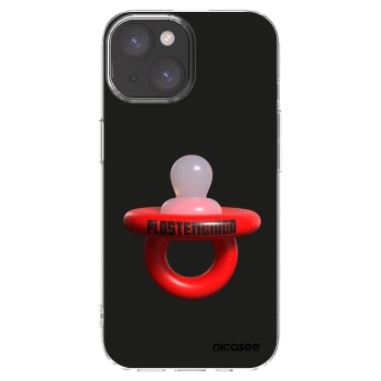 Picasee silikónový prehľadný obal pre Apple iPhone 15 - Le Dudel