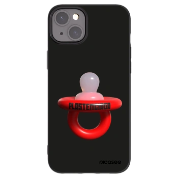 Picasee silikónový čierny obal pre Apple iPhone 15 Plus - Le Dudel