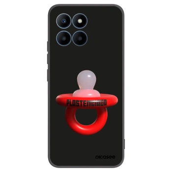 Picasee silikónový čierny obal pre Honor 70 Lite - Le Dudel