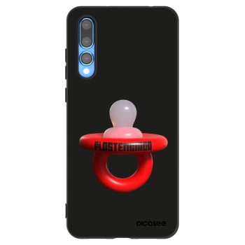 Picasee silikónový čierny obal pre Huawei P20 Pro - Le Dudel