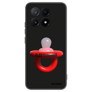 Picasee silikónový čierny obal pre Xiaomi Poco X6 Pro - Le Dudel