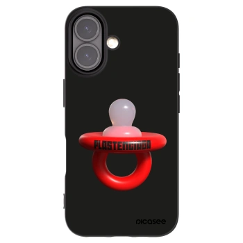 Picasee silikónový čierny obal pre Apple iPhone 16 - Le Dudel
