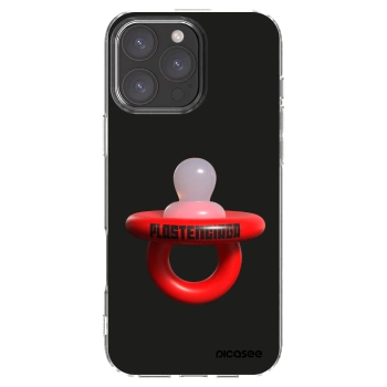 Picasee silikónový prehľadný obal pre Apple iPhone 16 Pro Max - Le Dudel