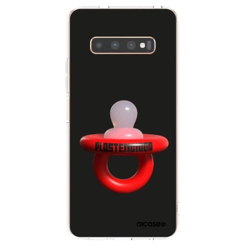 Picasee silikónový prehľadný obal pre Samsung Galaxy S10 Plus G975 - Le Dudel