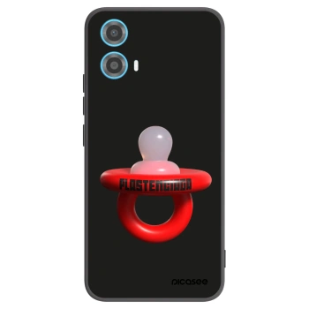 Picasee silikónový čierny obal pre Motorola Moto G34 5G - Le Dudel