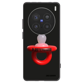 Picasee silikónový čierny obal pre Vivo X200 Pro - Le Dudel