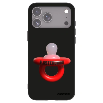 Picasee silikónový čierny obal pre Apple iPhone 17 Pro Max - Le Dudel