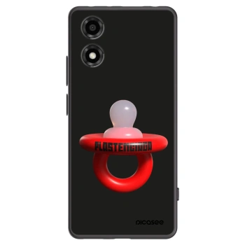 Picasee silikónový čierny obal pre Motorola Moto E14 - Le Dudel