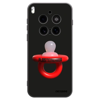 Picasee silikónový čierny obal pre Vivo X300 Pro - Le Dudel