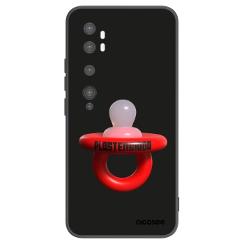 Picasee silikónový čierny obal pre Xiaomi Mi Note 10 (Pro) - Le Dudel