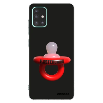 Picasee silikónový prehľadný obal pre Samsung Galaxy A51 A515F - Le Dudel