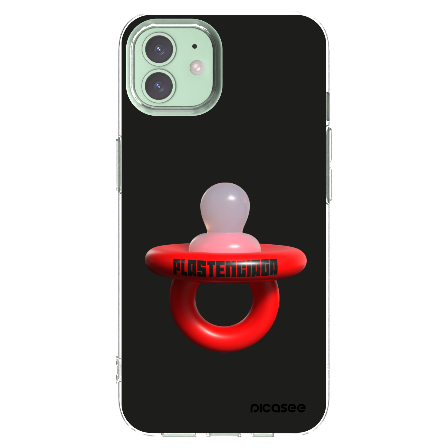 Silikónový prehľadný obal pre Apple iPhone 12 - Le Dudel