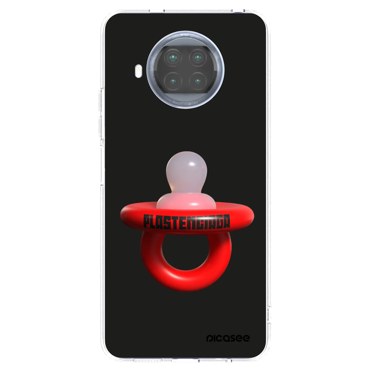 Picasee silikónový prehľadný obal pre Xiaomi Mi 10T Lite - Le Dudel
