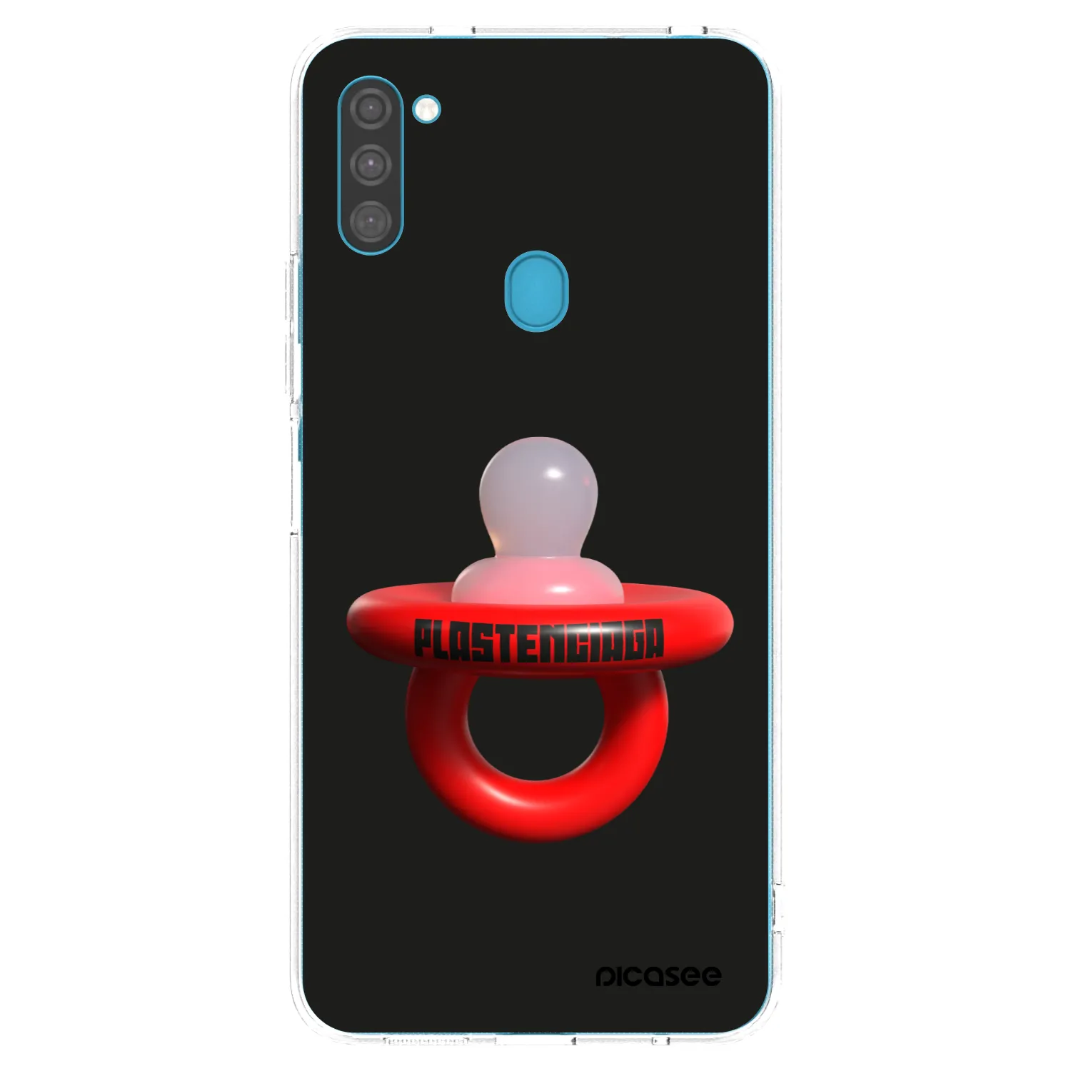 Picasee silikónový prehľadný obal pre Samsung Galaxy M11 - Le Dudel