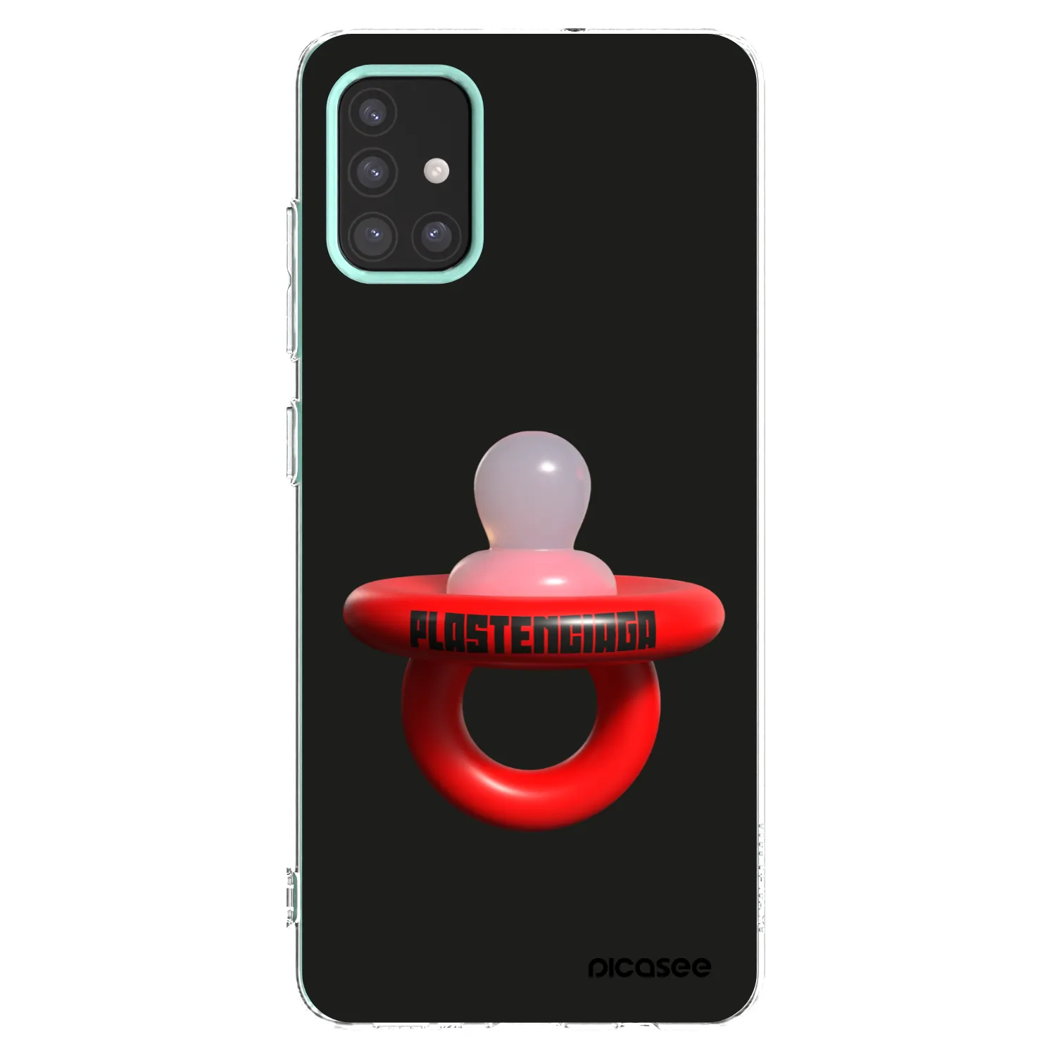 Picasee silikónový prehľadný obal pre Samsung Galaxy M31s - Le Dudel