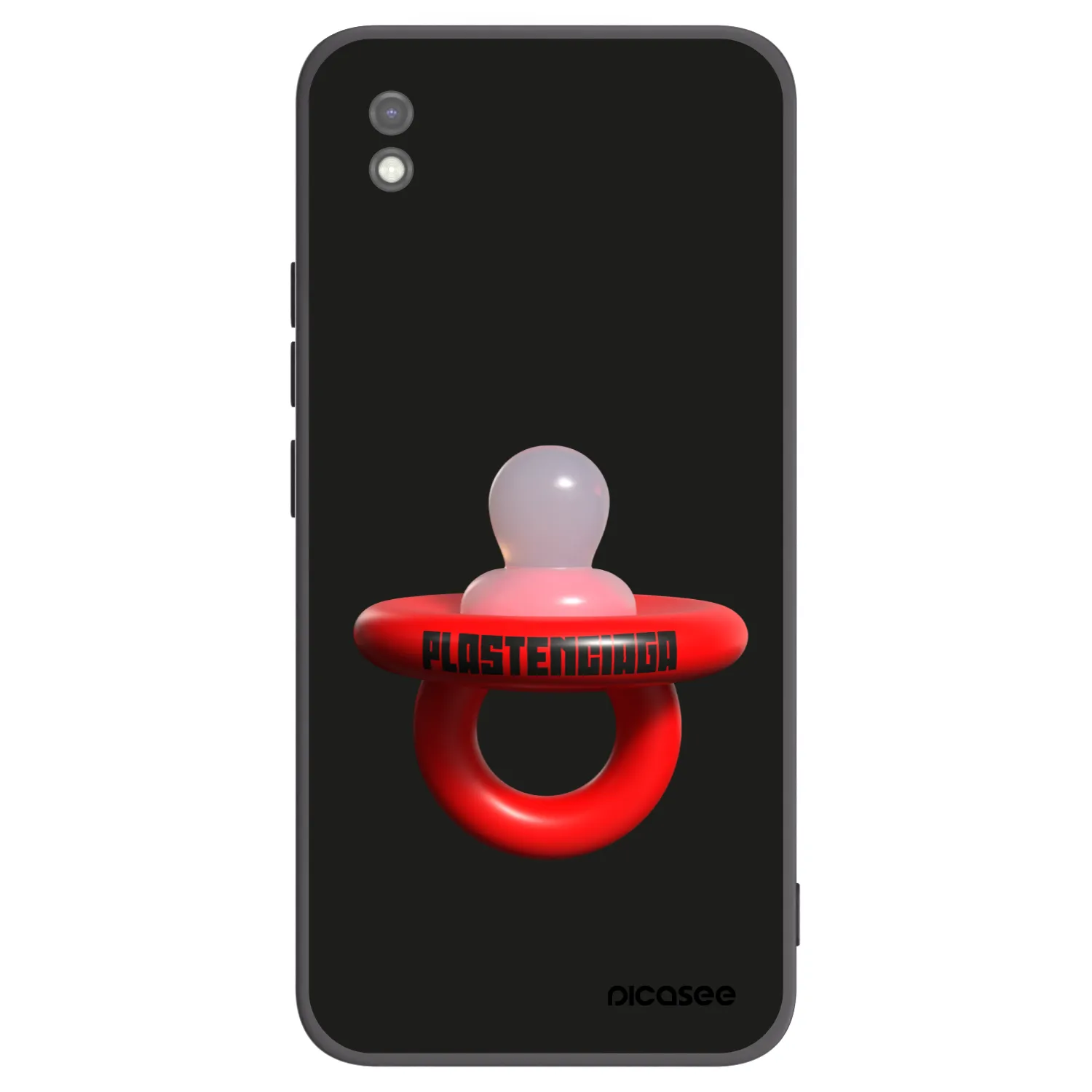 Picasee silikónový čierny obal pre Xiaomi Redmi 9AT - Le Dudel