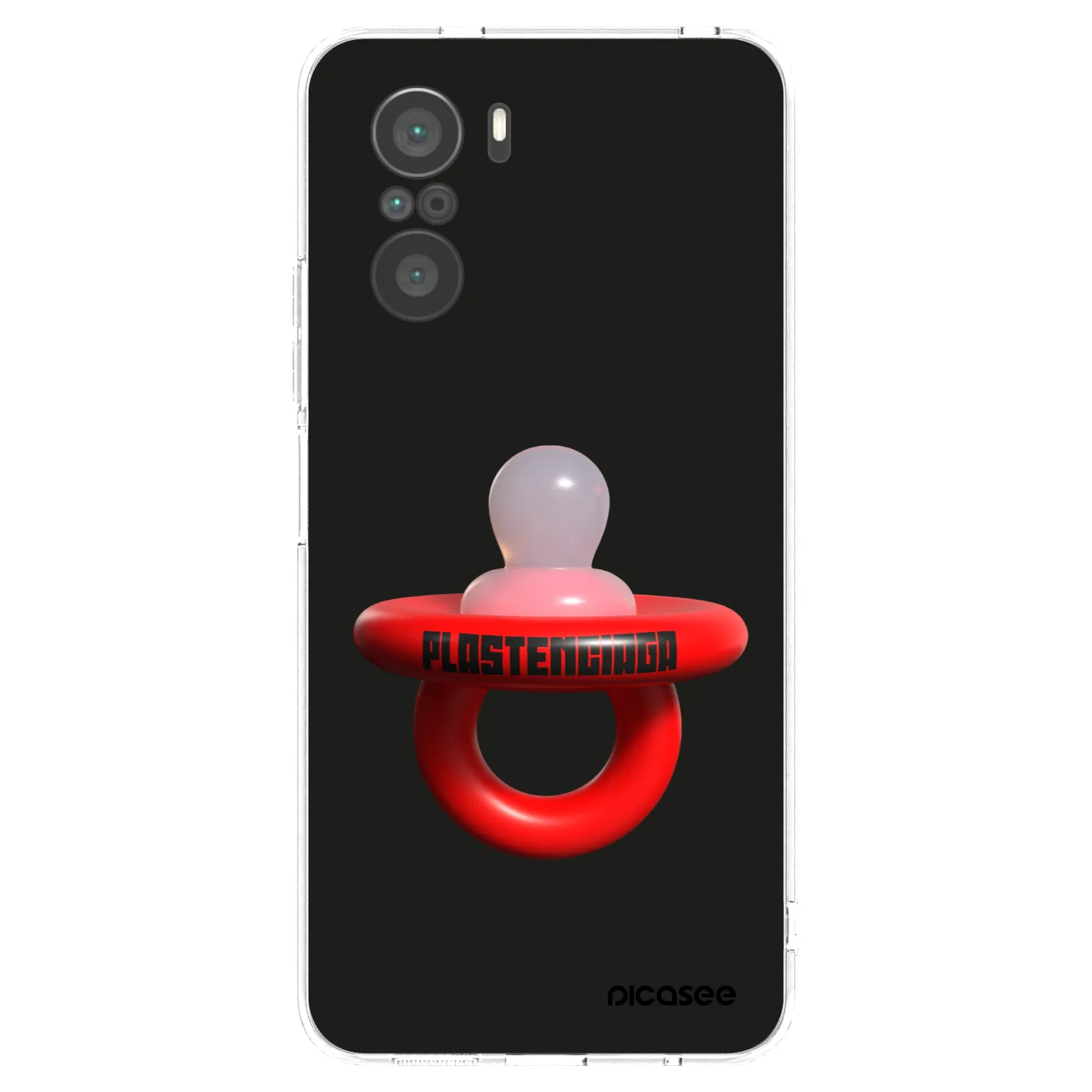 Picasee silikónový prehľadný obal pre Xiaomi Poco F3 - Le Dudel