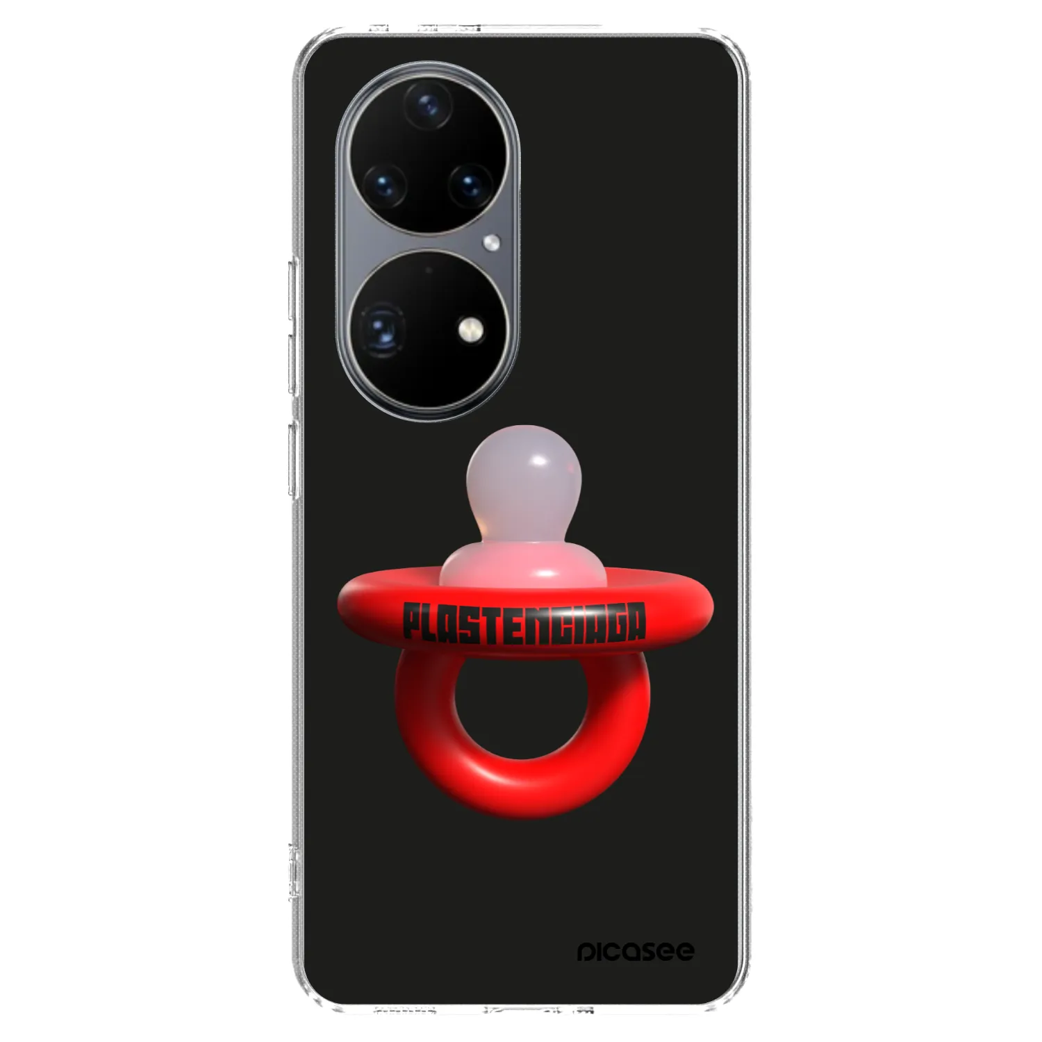 Picasee silikónový prehľadný obal pre Huawei P50 - Le Dudel