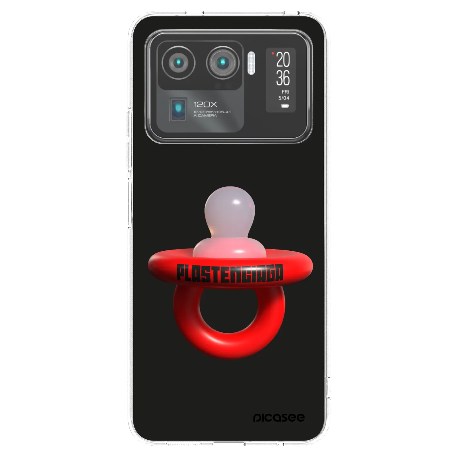 Picasee silikónový prehľadný obal pre Xiaomi Mi 11 Ultra - Le Dudel