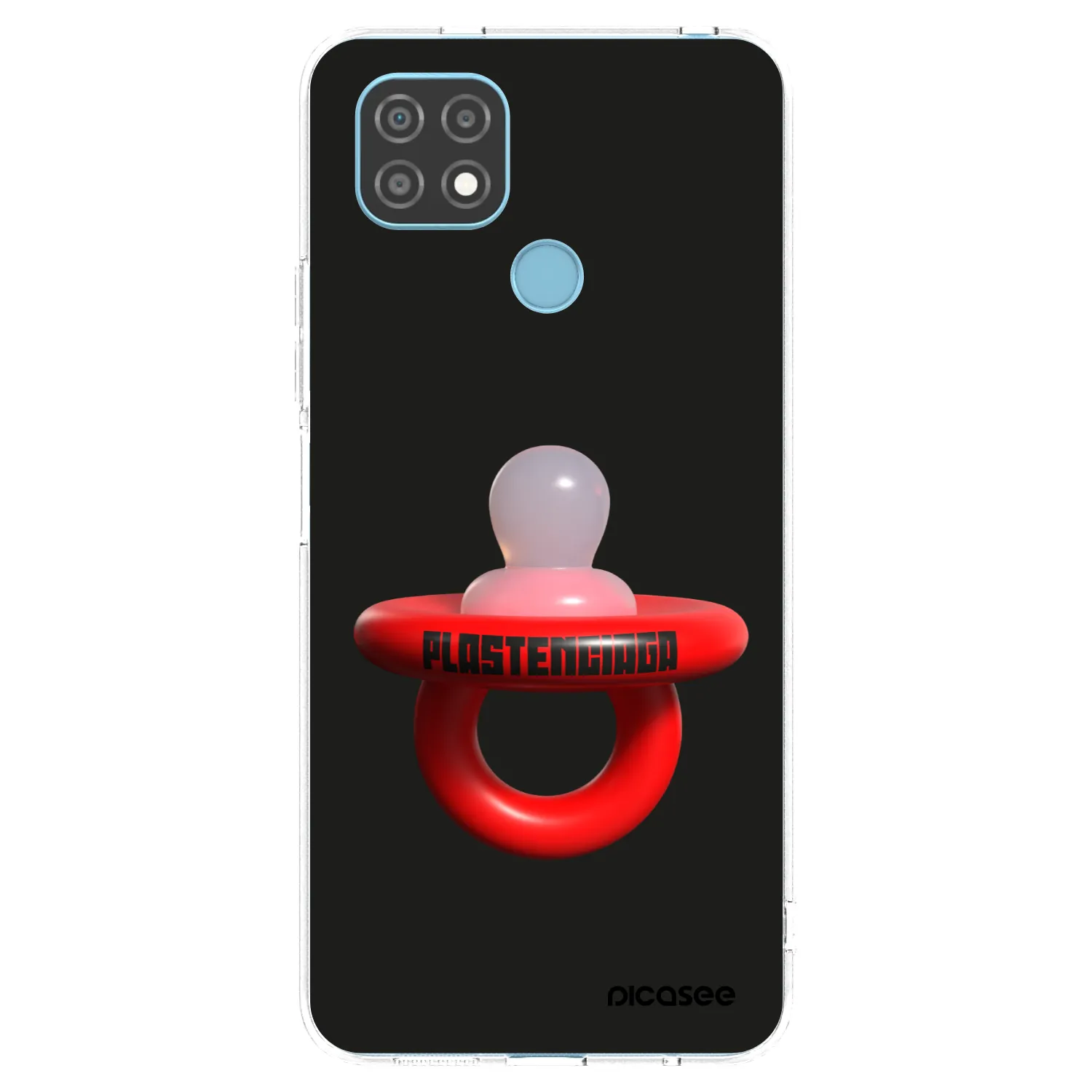 Picasee silikónový prehľadný obal pre Realme C21 - Le Dudel