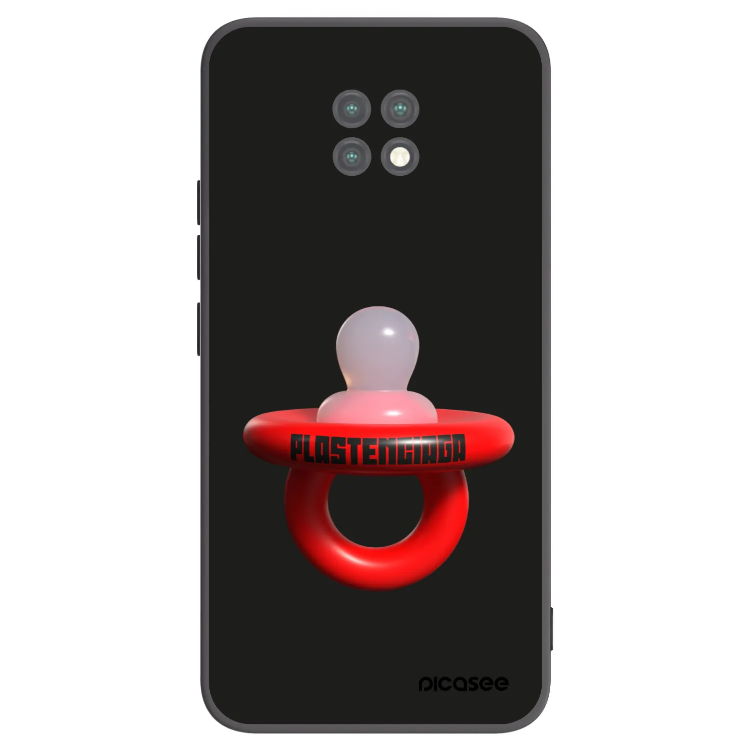 Picasee silikónový čierny obal pre Xiaomi Redmi Note 9T - Le Dudel