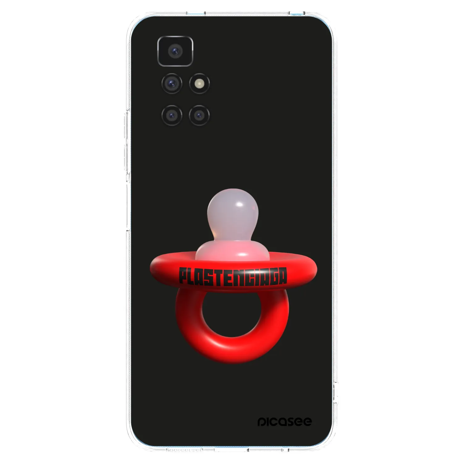 Picasee silikónový prehľadný obal pre Xiaomi Redmi 10 - Le Dudel