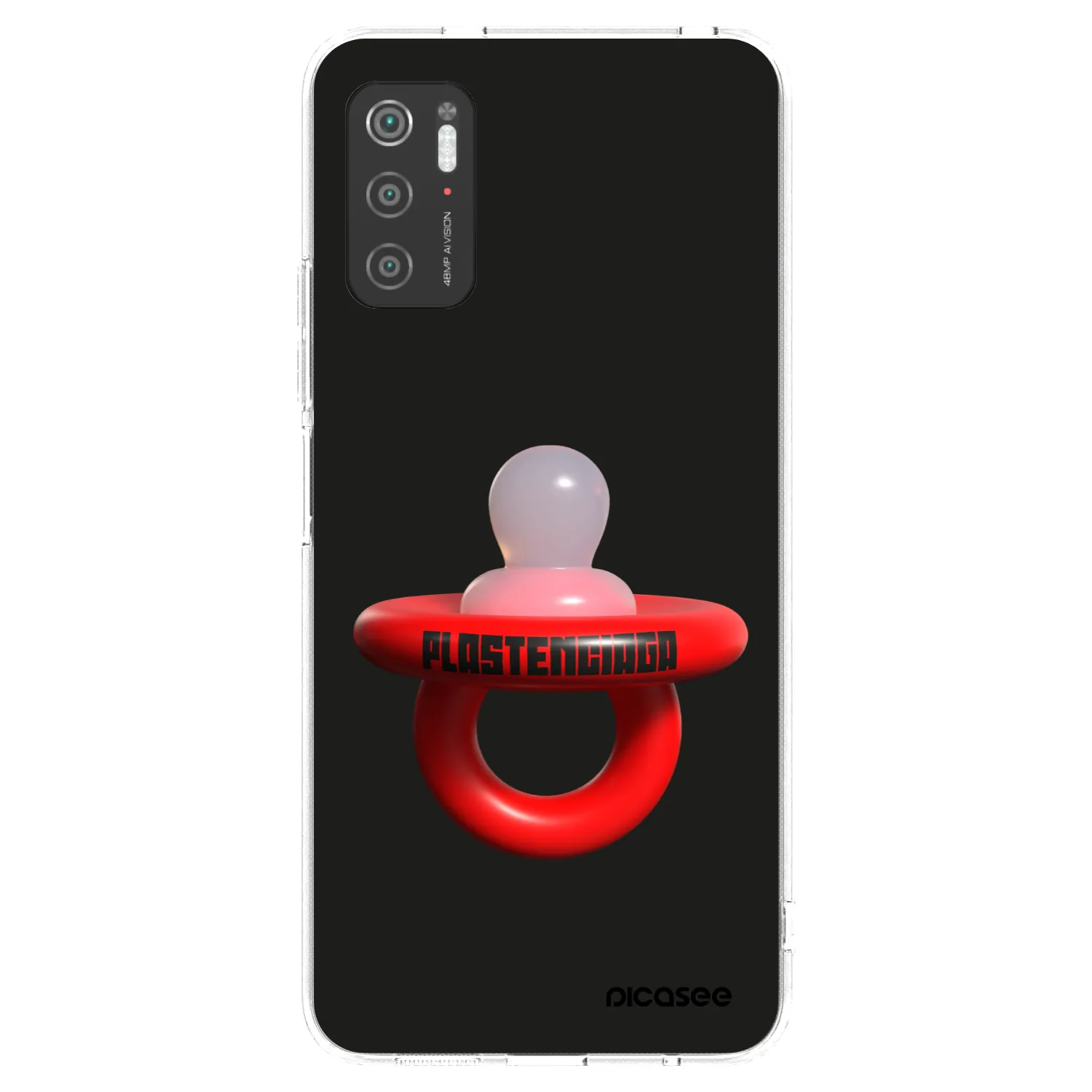 Picasee silikónový prehľadný obal pre Xiaomi Poco M3 Pro 5G - Le Dudel