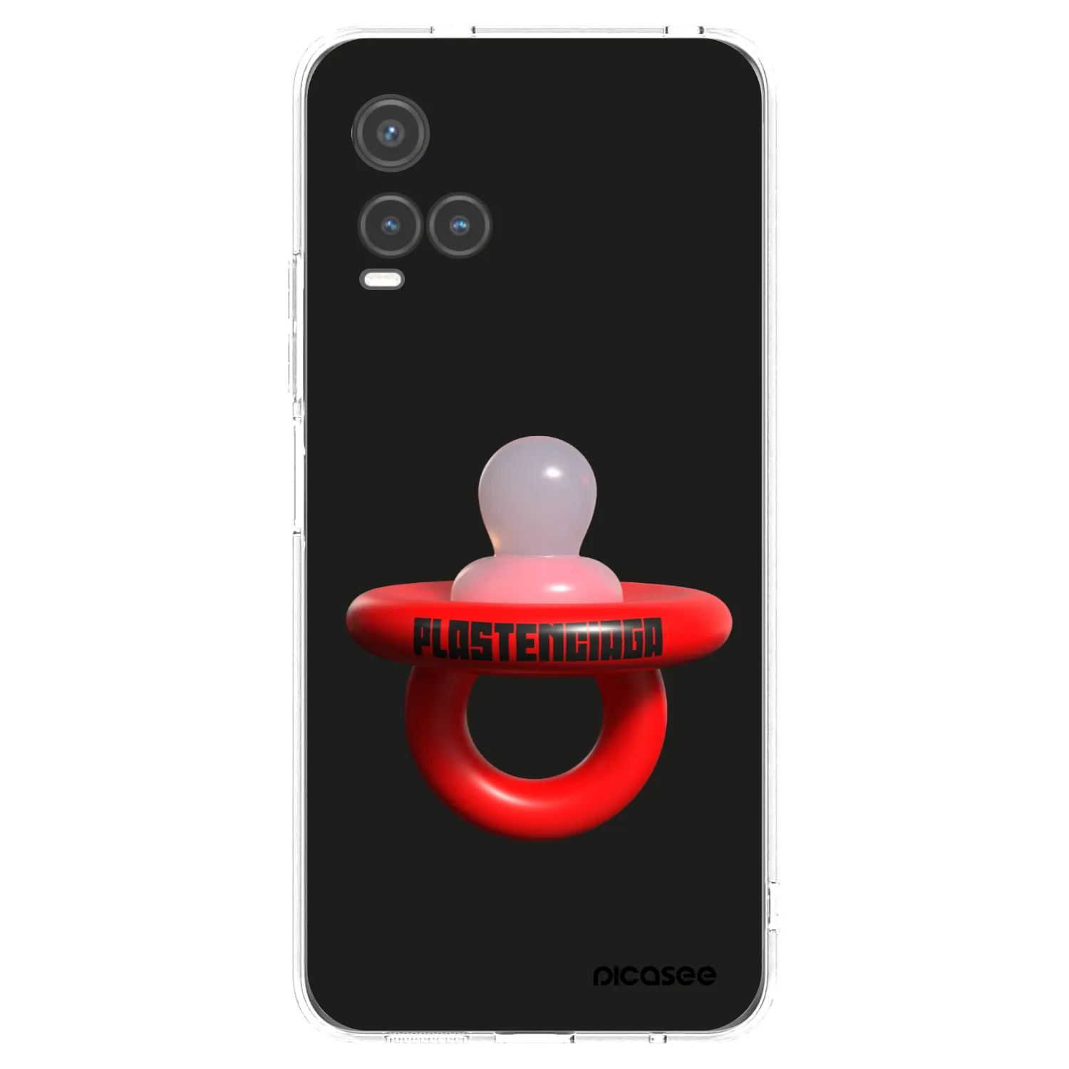 Picasee silikónový prehľadný obal pre Vivo Y33s - Le Dudel