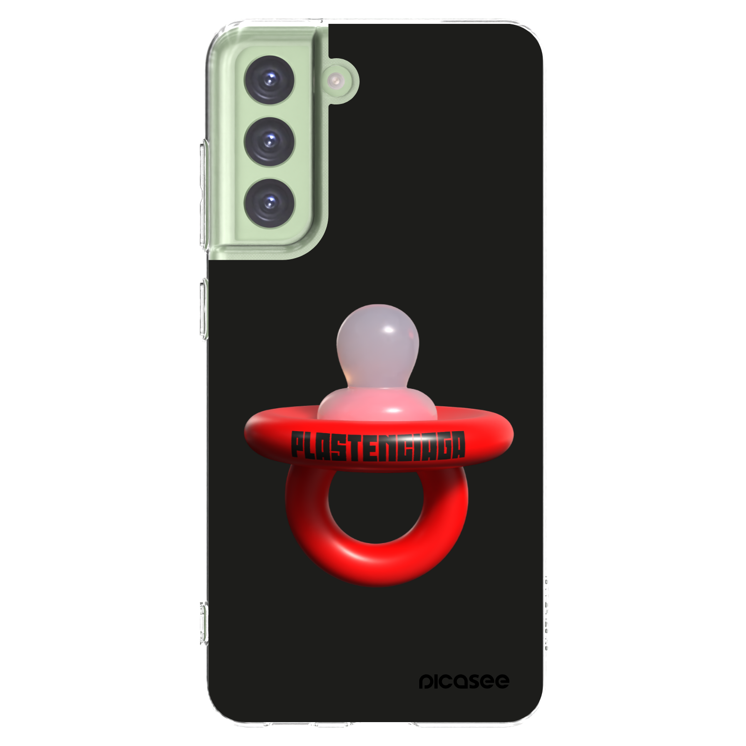 Picasee silikónový prehľadný obal pre Samsung Galaxy S21 FE 5G - Le Dudel