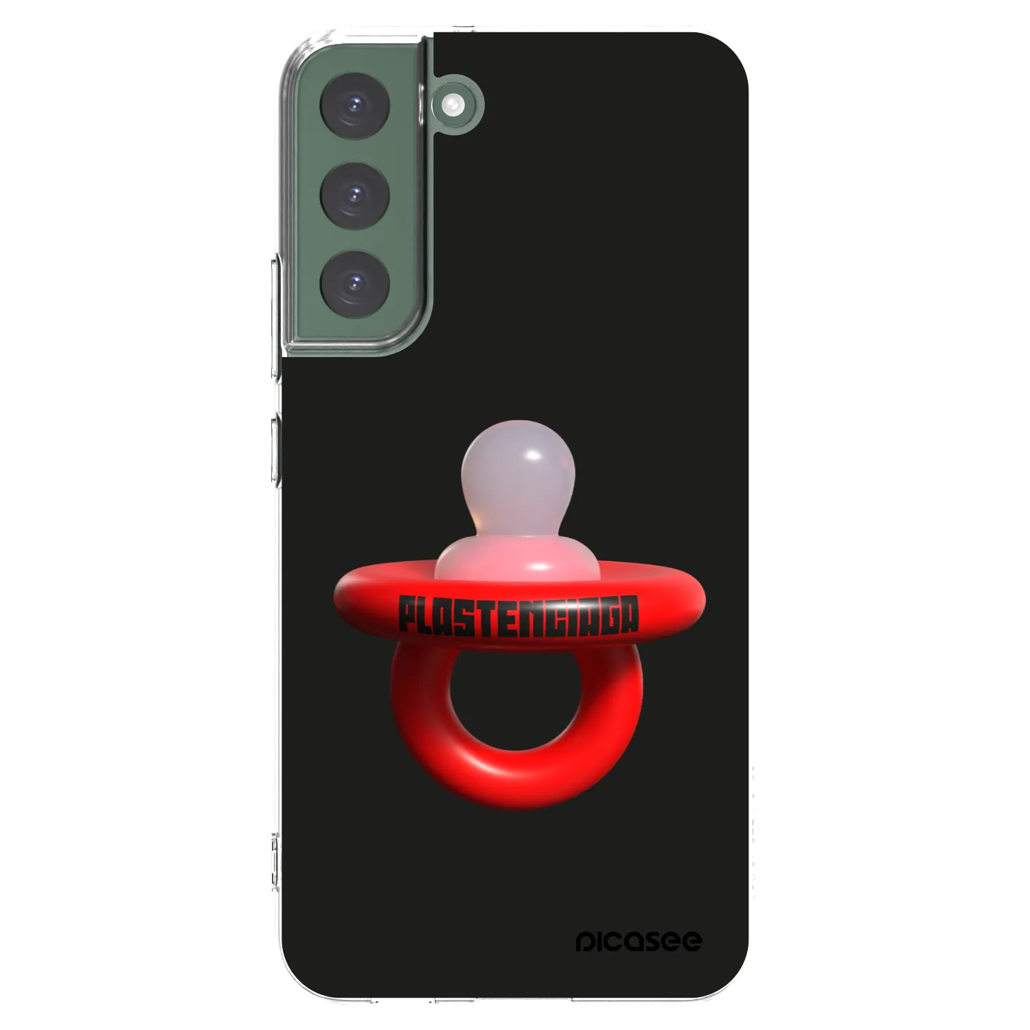 Picasee silikónový prehľadný obal pre Samsung Galaxy S22+ 5G - Le Dudel