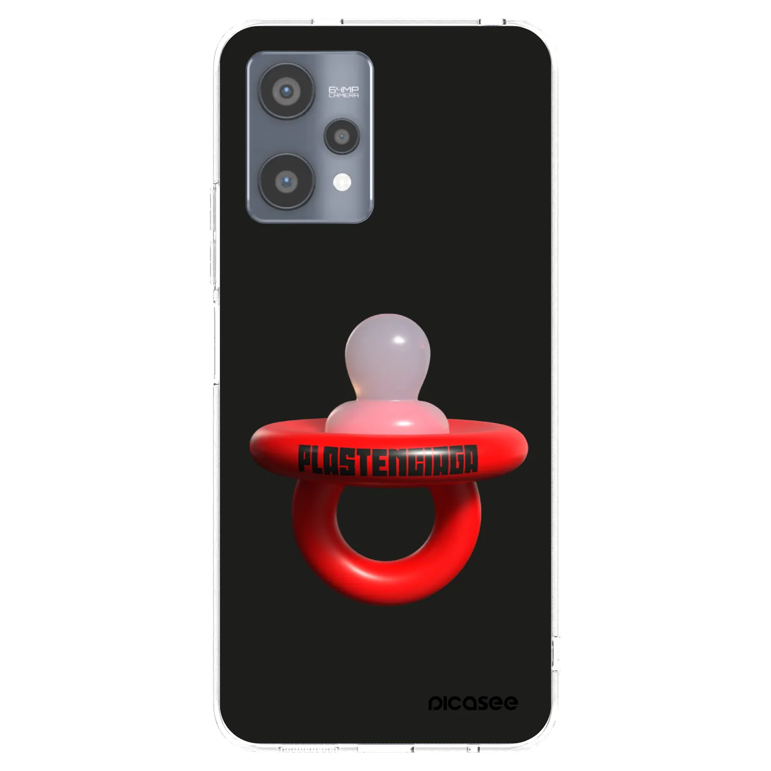 Picasee silikónový prehľadný obal pre Realme 9 Pro 5G - Le Dudel