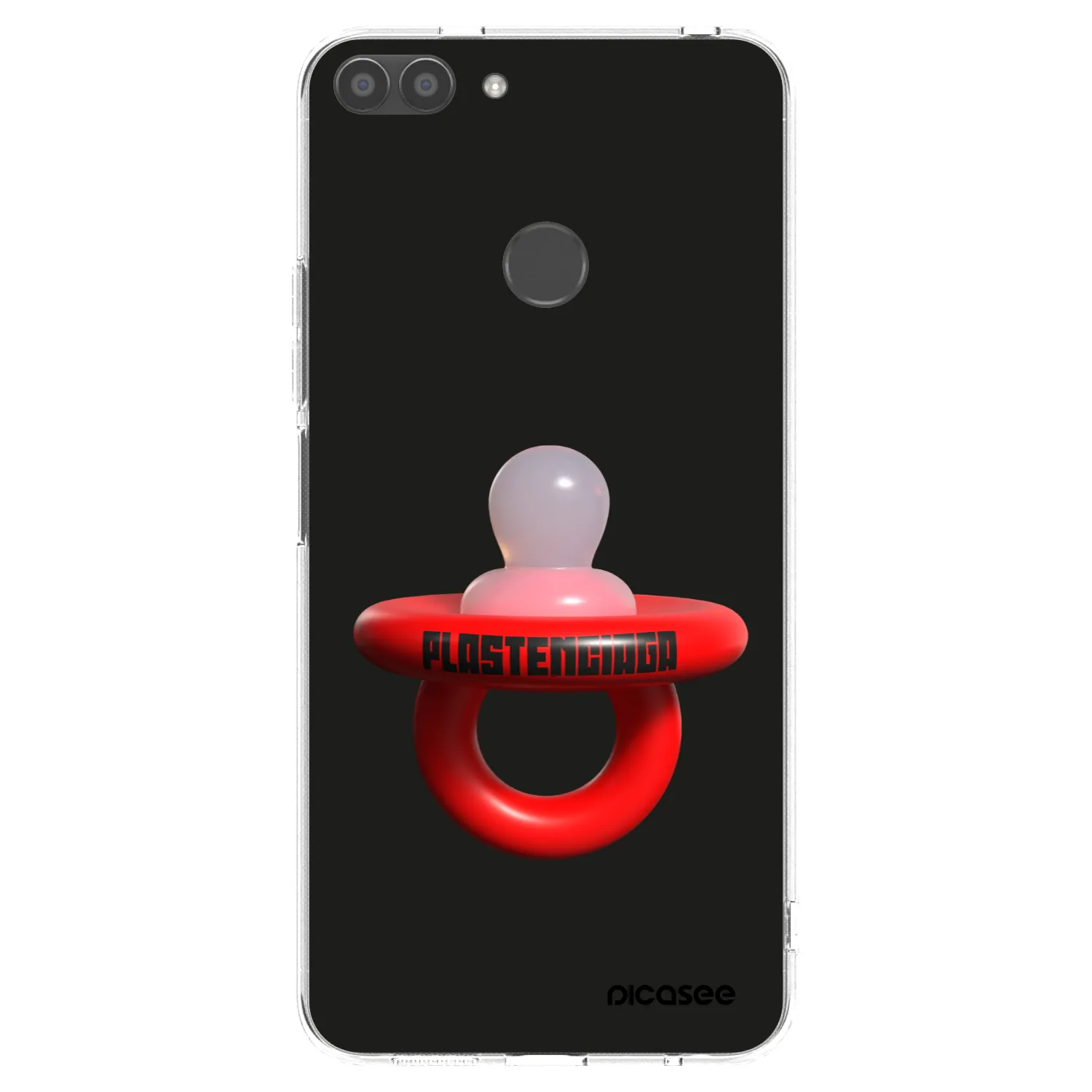 Picasee silikónový prehľadný obal pre Huawei P Smart - Le Dudel