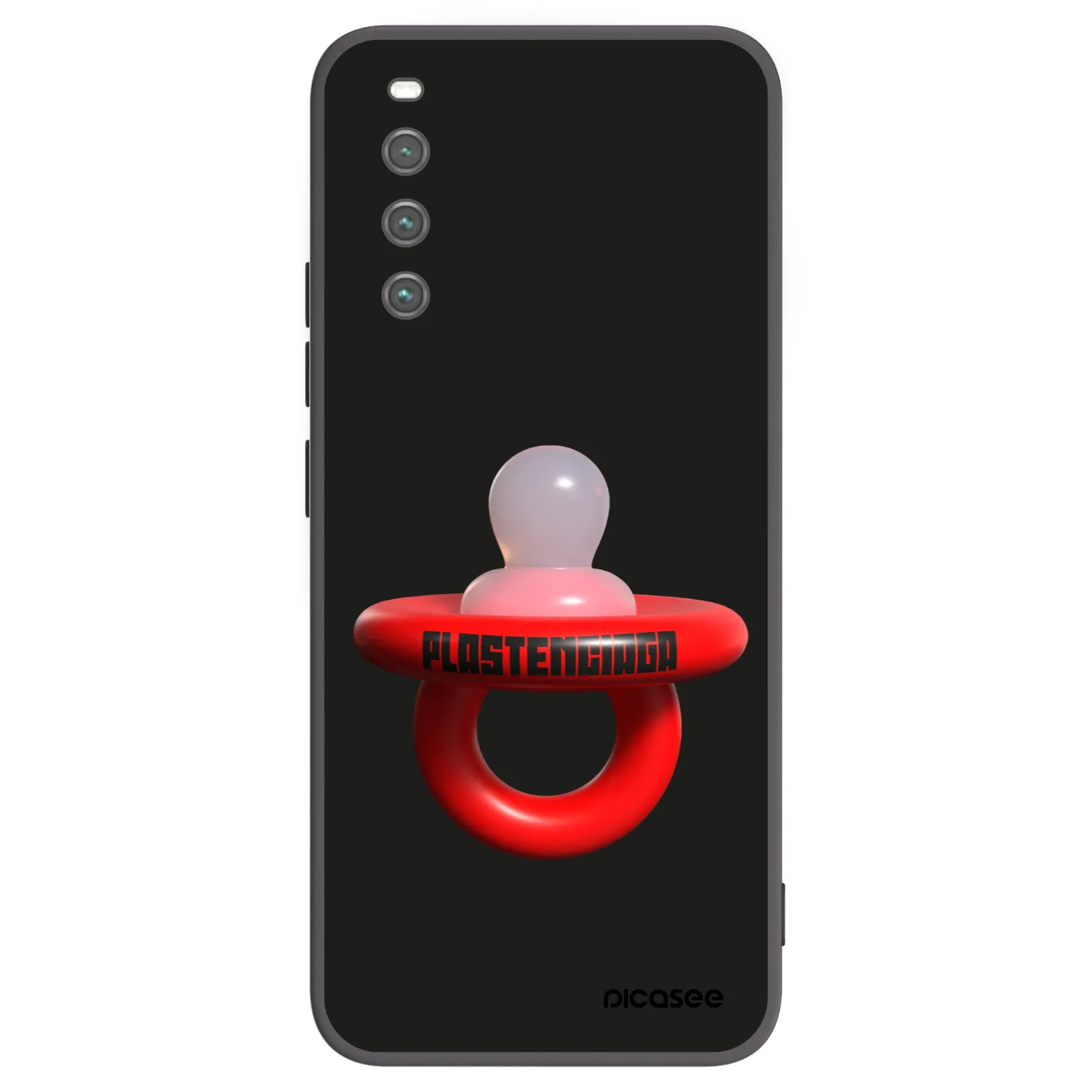 Picasee silikónový čierny obal pre Sony Xperia 10 IV 5G - Le Dudel